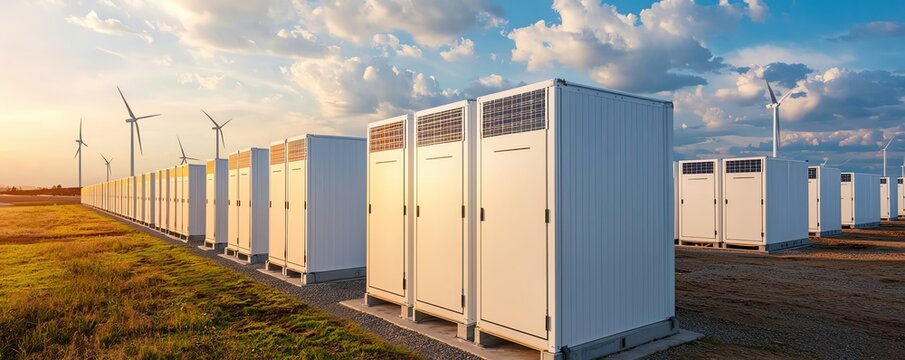 Hybrid energy storage facility with solar, wind, and hydroelectric power integration, designed for climate stability