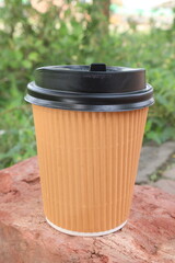 Coffee mugs made of plastic