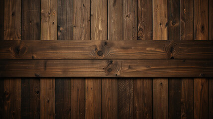 Fond de planche de bois marron fonc&eacute;, papier peint. Vieux fond en bois textur&eacute; fonc&eacute; grunge, la surface de la vieille texture de bois brun, vue de dessus lambris en bois de pin brun.	