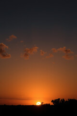 Fototapeta premium beautiful sunset ,calm,relaxing