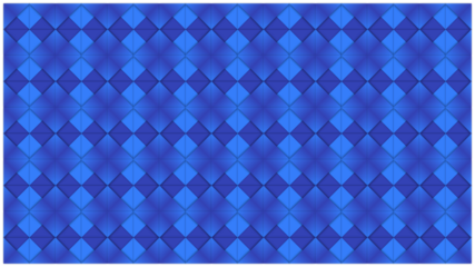 Abstract blue background with minimalist rhombus pattern