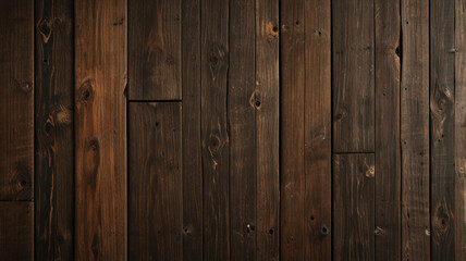Obraz premium Fondo de tablón de madera de color marrón oscuro, papel tapiz. Antiguo fondo de madera con textura oscura grunge, la superficie de la antigua textura de madera marrón, vista superior de paneles. 