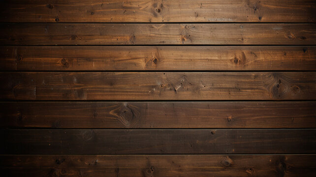 Fondo de tabl&oacute;n de madera de color marr&oacute;n oscuro, papel tapiz. Antiguo fondo de madera con textura oscura grunge, la superficie de la antigua textura de madera marr&oacute;n, vista superior de paneles.	
