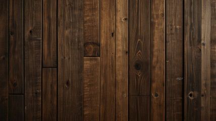 Fondo de tablón de madera de color marrón oscuro, papel tapiz. Antiguo fondo de madera con textura oscura grunge, la superficie de la antigua textura de madera marrón, vista superior de paneles.   © Fabian