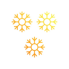 Snowflake  vector icon