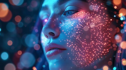 render 3D of consumer experience concept : Generative AI