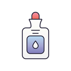 Obraz premium Pocket Hot Water vector icon