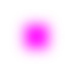 Blurry gradient shape on transparent background
