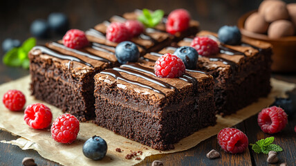 cake with strawberries