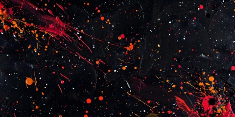 Dynamic Abstract Paint Splatter for Creative Projects