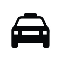 Limo icon / Front view icon, Front view of a sports car icon