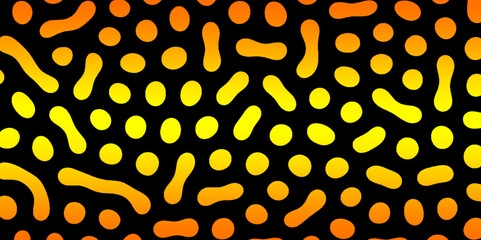 Abstract Turing organic wallpaper with background. Turing reaction diffusion monochrome seamless pattern with chaotic motion. Natural seamless line pattern. Linear design with biological shapes.