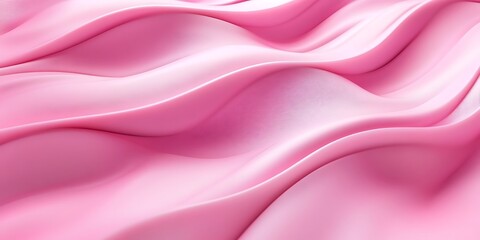 Obraz premium Pink background detailed view of a vibrant pink silk fabric