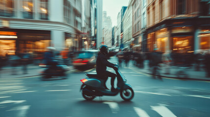 person riding a bike