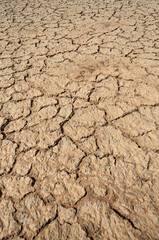 Climate change in dry soil
