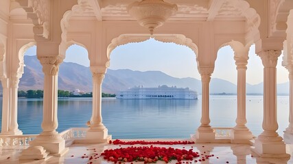 courtyard of the palace