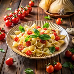 A recipe for joy: Italian pasta in your hands.
