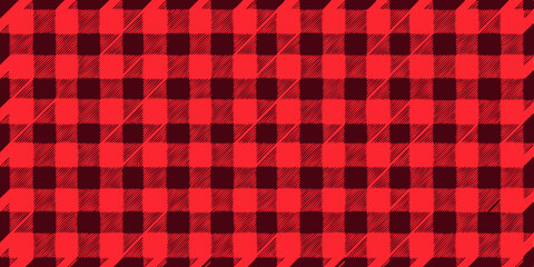Gingham plaid seamless pattern