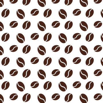 coffee beans pattern