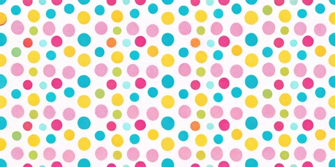Colorful Dot Pattern Seamless Texture, Polka Dot, Pattern ,Background