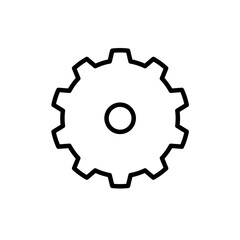 Gear icon set