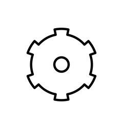 Gear icon set