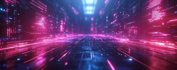 Digital billboard with Best Price Guarantee text, futuristic design for tech sale advertisement