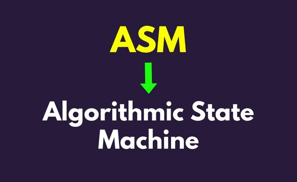 ASM Meaning, Algorithmic State Machine