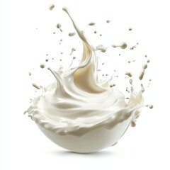 Milk Splash, Cream Splash, White Splash.