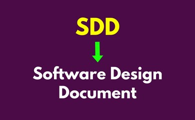 SDD Meaning, Software Design Document