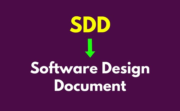 SDD Meaning, Software Design Document