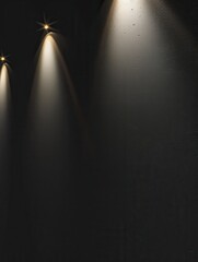 Black Background with Light Beams.