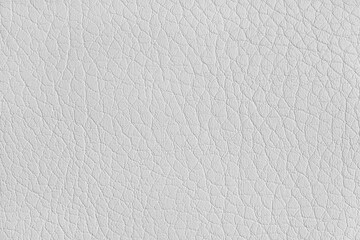 Texture of genuine leather or artificial synthetic leatherette white color background