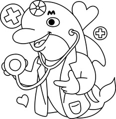 dolphin as a doctor.eps