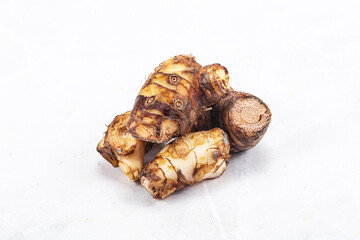Natural organic raw ginger root
