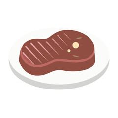 Obraz premium meat on a plate