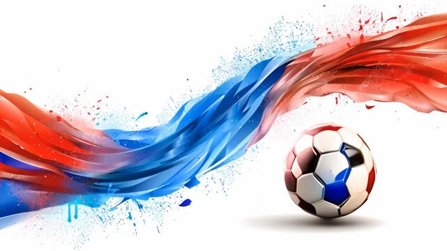 Animation of football.