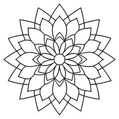 mandala design vector illustration