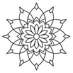 mandala design vector illustration