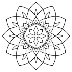 mandala design vector illustration