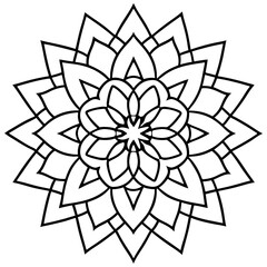 mandala design vector illustration