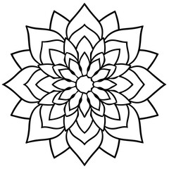 mandala design vector illustration