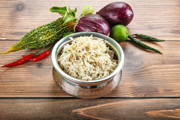 Indian cuisine - jeera rice basmati