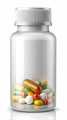 vitamin complex drug blank package.