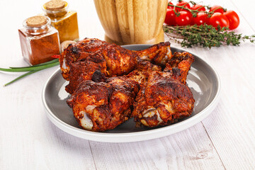 Indian tandoori turkey shoulder wing