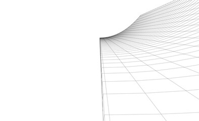 Abstract architecture background vector illustration