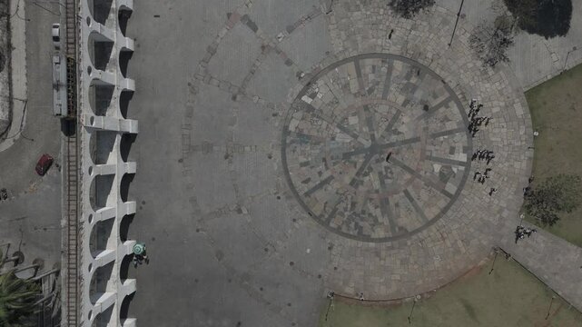 Bela imagem a&eacute;rea do bairro da Lapa, no Centro do Rio de Janeiro.
