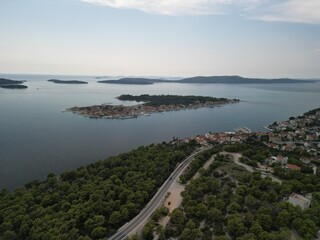 Beautiful Croatian coast of the Adriatic Sea