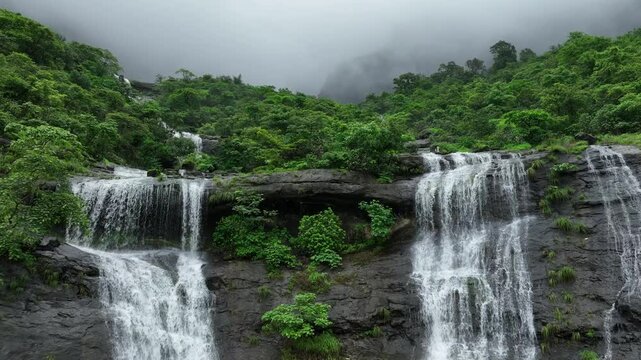 waterfall in nashik maharashtra india forest