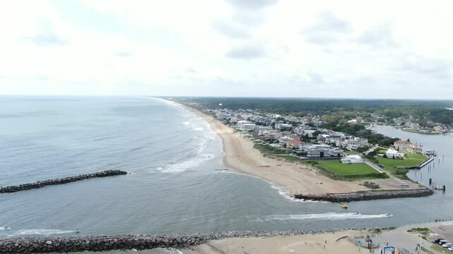 Virginia Beach scenic aerial view